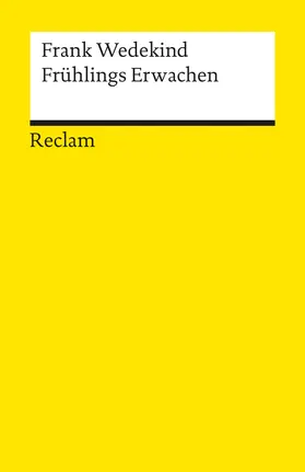 Wedekind |  Frühlings Erwachen | Buch |  Sack Fachmedien