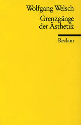 Welsch |  Grenzgänge der Ästhetik | Buch |  Sack Fachmedien