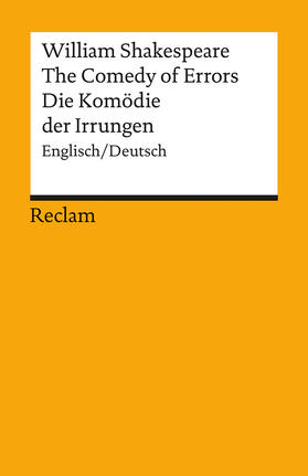 Pache / Shakespeare |  Die Komödie der Irrungen / The Comedy of Errors | Buch |  Sack Fachmedien