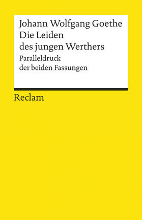 Luserke / Goethe / Luserke-Jaqui |  Die Leiden des jungen Werther | Buch |  Sack Fachmedien