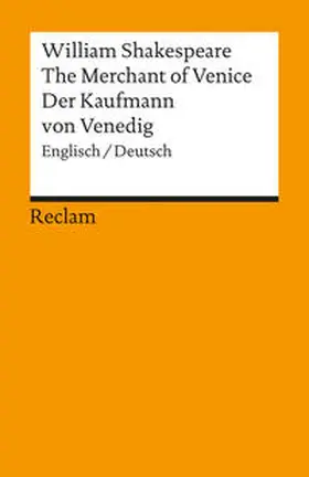 Shakespeare |  Der Kaufmann von Venedig / The Merchant of Venice | Buch |  Sack Fachmedien