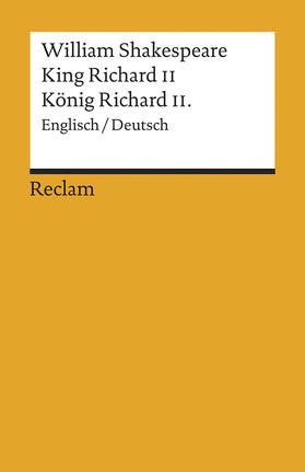 Shakespeare / Hamblock |  König Richard II. / King Richard II | Buch |  Sack Fachmedien