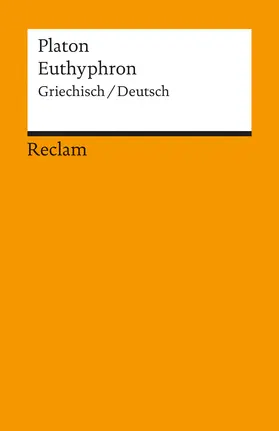 Platon / Leggewie |  Euthyphron | Buch |  Sack Fachmedien