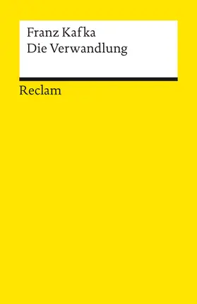 Kafka |  Die Verwandlung. Textausgabe mit Literaturhinweisen und Nachwort | Buch |  Sack Fachmedien