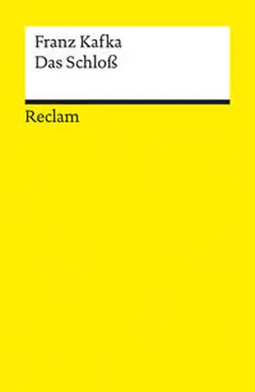 Kafka |  Das Schloß. Roman. Textausgabe mit Nachwort | Buch |  Sack Fachmedien