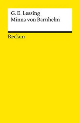 Lessing |  Minna von Barnhelm oder das Soldatenglück | Buch |  Sack Fachmedien