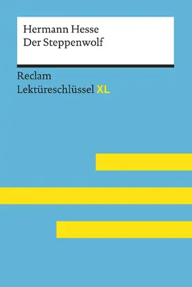 Patzer / Hesse |  Lektüreschlüssel XL. Hermann Hesse: Der Steppenwolf | Buch |  Sack Fachmedien