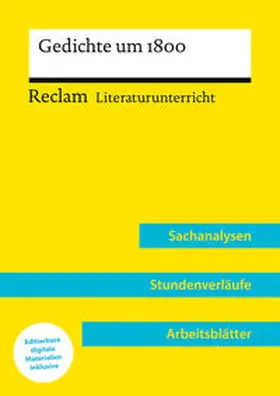 Bäuerle |  Gedichte um 1800 (Lehrerband). Mit Downloadpaket (Unterrichtsmaterialien) | Buch |  Sack Fachmedien