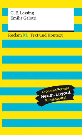 Lessing / Krause |  Emilia Galotti. Textausgabe mit Kommentar und Materialien | Buch |  Sack Fachmedien