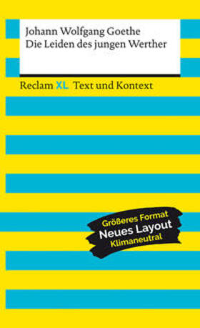 Goethe / Riman / Köcher |  Die Leiden des jungen Werther. Textausgabe mit Kommentar und Materialien | Buch |  Sack Fachmedien