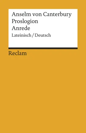 Theis |  Proslogion / Anrede | Buch |  Sack Fachmedien