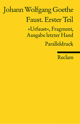 Goethe / Gaier |  Faust. Erster Teil | Buch |  Sack Fachmedien