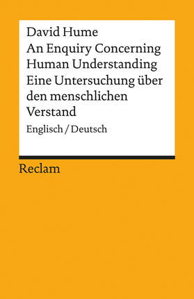 Hume / Wunderlich |  An Enquiry Concerning Human Understanding / Eine Untersuchung über den menschlichen Verstand | Buch |  Sack Fachmedien