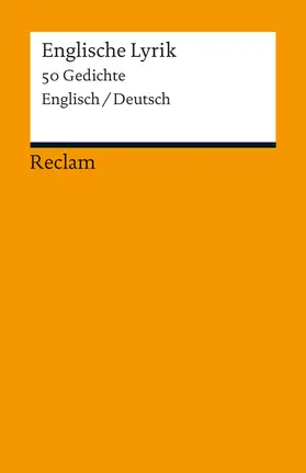 Borgmeier |  Englische Lyrik | Buch |  Sack Fachmedien