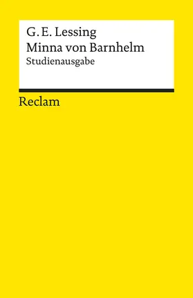 Lessing / Plachta |  Minna von Barnhelm, oder das Soldatenglück | Buch |  Sack Fachmedien