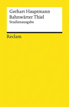 Hauptmann / Langemeyer |  Bahnwärter Thiel | Buch |  Sack Fachmedien