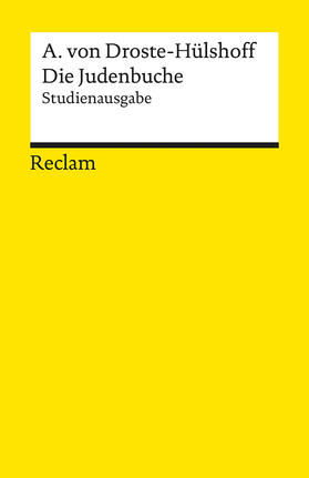 Droste-Hülshoff / Kortländer |  Die Judenbuche | Buch |  Sack Fachmedien