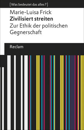 Frick |  Zivilisiert streiten | Buch |  Sack Fachmedien