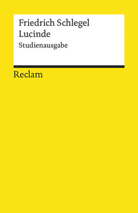 Schlegel / Knödler | Lucinde | Buch | 978-3-15-019659-5 | sack.de