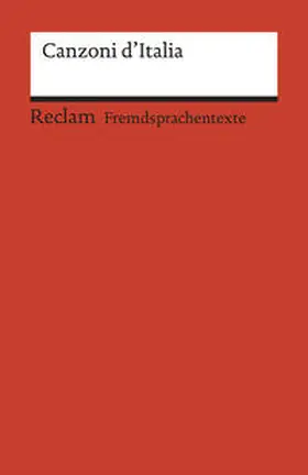 Profos-Sulzer |  Canzoni d'Italia. 52 canzoni popolari d'Italia e del Ticino | Buch |  Sack Fachmedien