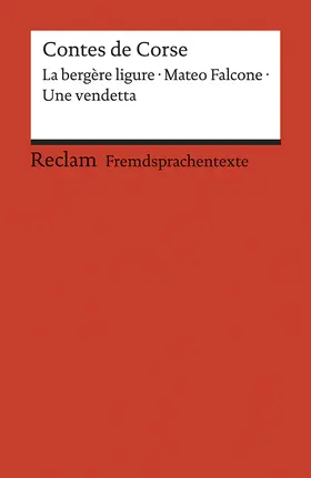 Maupassant / Mérimée / Orsoni |  Contes de Corse | Buch |  Sack Fachmedien