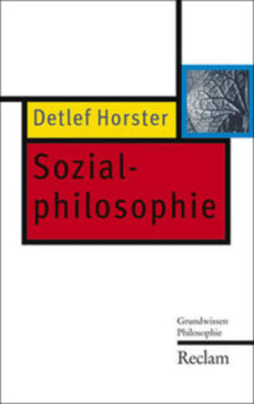 Horster |  Sozialphilosophie | Buch |  Sack Fachmedien