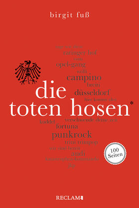 Fuß |  Die Toten Hosen. 100 Seiten | Buch |  Sack Fachmedien