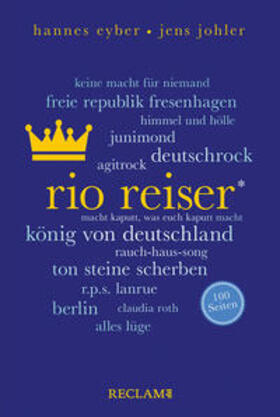 Eyber / Johler |  Rio Reiser. 100 Seiten | Buch |  Sack Fachmedien