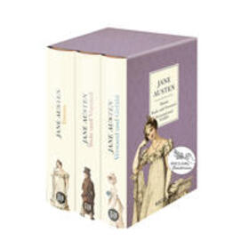 Austen |  3 Bücher von Jane Austen im Schuber - Emma, Stolz und Vorurteil, Verstand und Gefühl - Reclam | Buch |  Sack Fachmedien