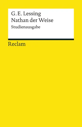 Lessing / Hantzsche / Bremer | Nathan der Weise. Studienausgabe | E-Book | sack.de