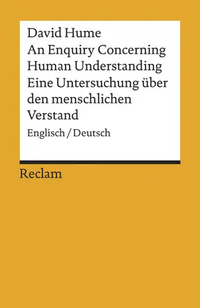 Hume / Herring |  An Enquiry Concerning Human Understanding / Eine Untersuchung über den menschlichen Verstand. Englisch/Deutsch | eBook | Sack Fachmedien