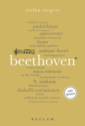 Siegert |  Ludwig van Beethoven. 100 Seiten | eBook | Sack Fachmedien