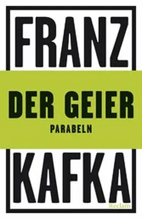 Kafka |  Der Geier. Parabeln | eBook | Sack Fachmedien