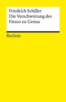 Schiller / Ko?enina |  Die Verschwörung des Fiesco zu Genua | eBook | Sack Fachmedien