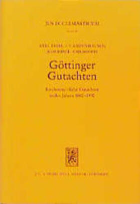 Frhr. von Campenhausen / Christoph |  Göttinger Gutachten I | Buch |  Sack Fachmedien