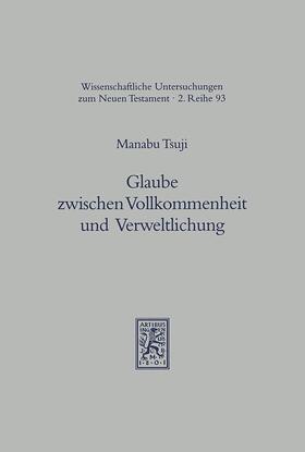 Tsuji |  Glaube zwischen Vollkommenheit und Verweltlichung | Buch |  Sack Fachmedien