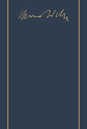 Nippel / Weber |  Schriften und Reden XXII. Wirtschaft und Gesellschaft. Die Wirtschaft und die gesellschaftlichen Ordnungen und Mächte. Nachlaß | Buch |  Sack Fachmedien