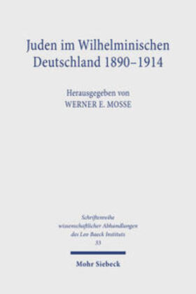 Mosse |  Juden im Wilhelminischen Deutschland 1890-1914 | Buch |  Sack Fachmedien