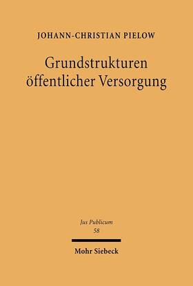 Pielow |  Grundstrukturen öffentlicher Versorgung | Buch |  Sack Fachmedien