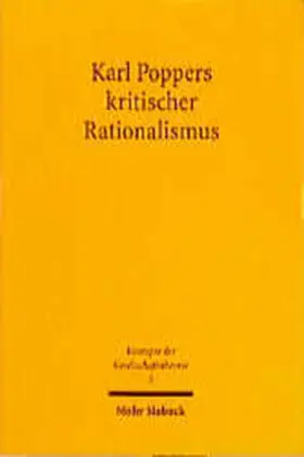 Leschke / Pies |  Karl Poppers kritischer Rationalismus | Buch |  Sack Fachmedien