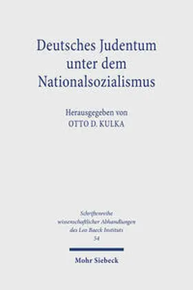  Deutsches Judentum unter dem Nationalsozialismus | Buch |  Sack Fachmedien