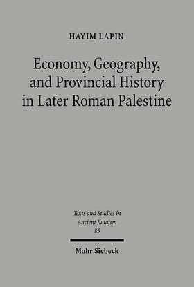 Lapin |  Economy, Geography, and Provincial History in Later Roman Palestine | Buch |  Sack Fachmedien