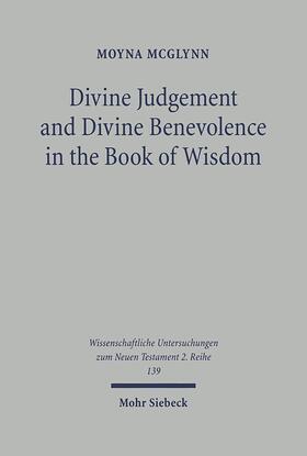 McGlynn |  Divine Judgement and Divine Benevolence in the Book of Wisdom | Buch |  Sack Fachmedien