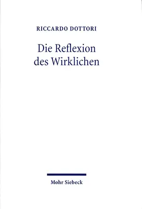 Dottori |  Die Reflexion des Wirklichen | Buch |  Sack Fachmedien