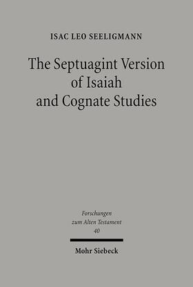 Seeligmann / Hanhart / Spieckermann |  Seeligmann, I: Septuagint Version of Isaiah | Buch |  Sack Fachmedien