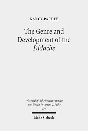 Pardee |  The Genre and Development of the Didache | Buch |  Sack Fachmedien