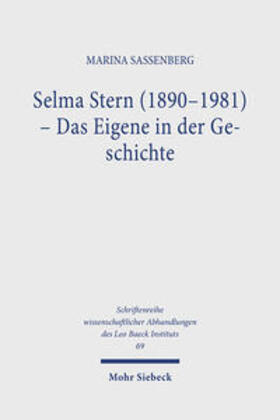 Sassenberg |  Selma Stern (1890-1981) Das Eigene in der Geschichte | Buch |  Sack Fachmedien