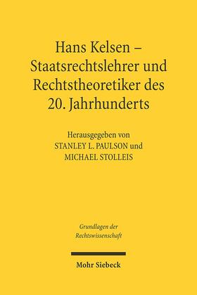 Stolleis / Paulson |  Hans Kelsen | Buch |  Sack Fachmedien