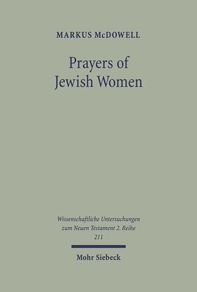 McDowell |  Prayers of Jewish Women | Buch |  Sack Fachmedien