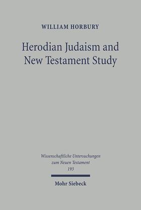 Horbury |  Herodian Judaism and New Testament Study | Buch |  Sack Fachmedien